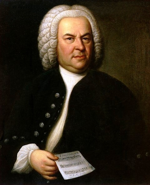Johann Sebastian Bach aged 61
