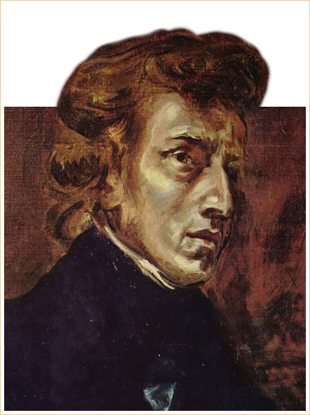 Frederic Chopin (1810-1849), by Eugene Delacroix (1798-1863)