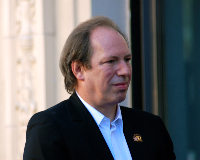 Hans Zimmer at the Hollywood Walk of Fame ceremony in 2010 (born September 12, 1957)