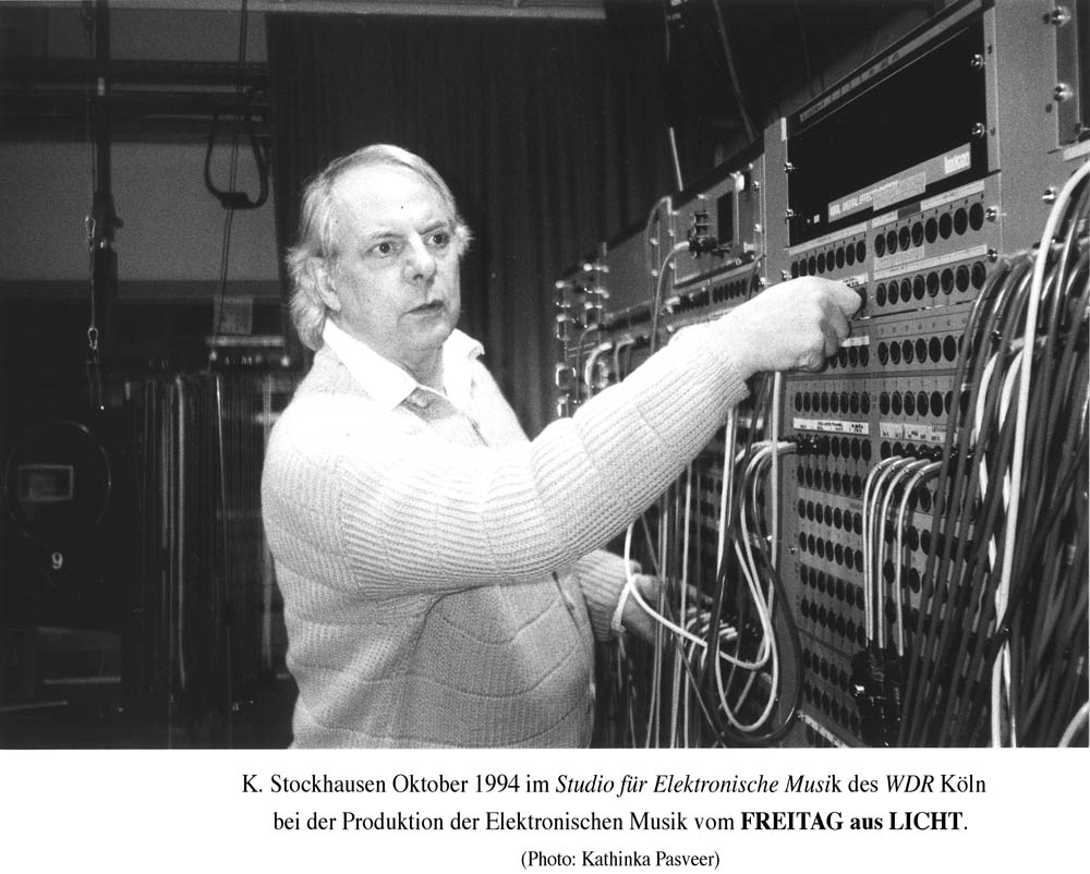 Karlheinz Stockhausen in 1994