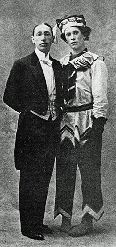 Igor Stravinsky and Vaslav Nijinsky