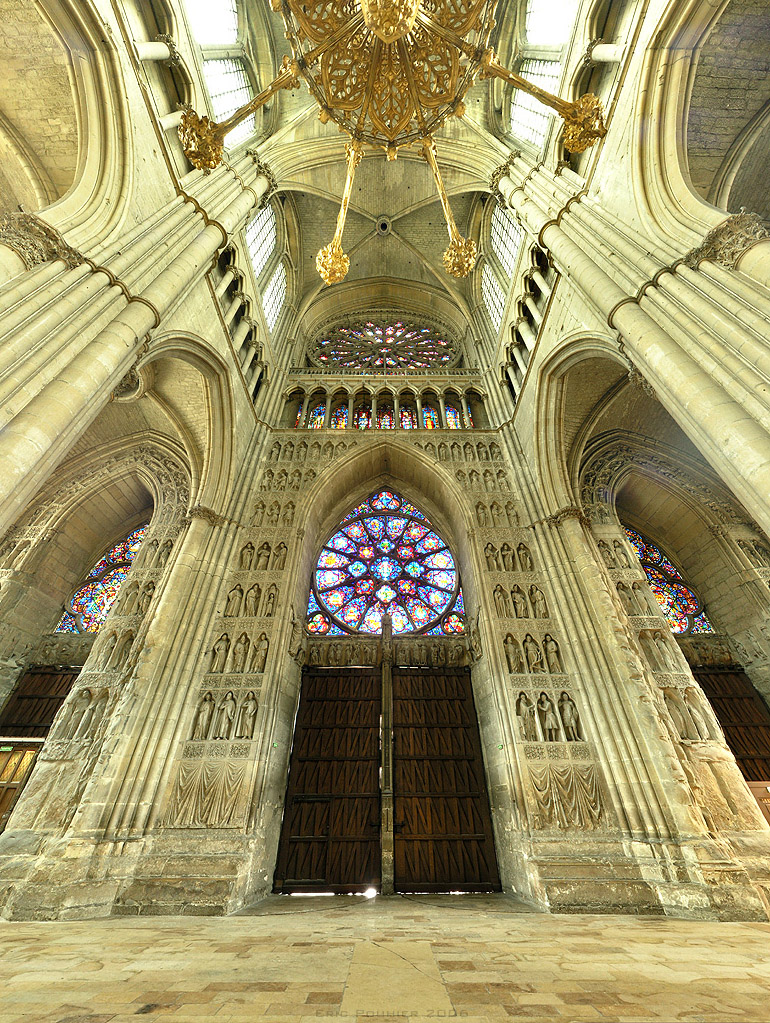 Interior of Reims Cathedral (France)
