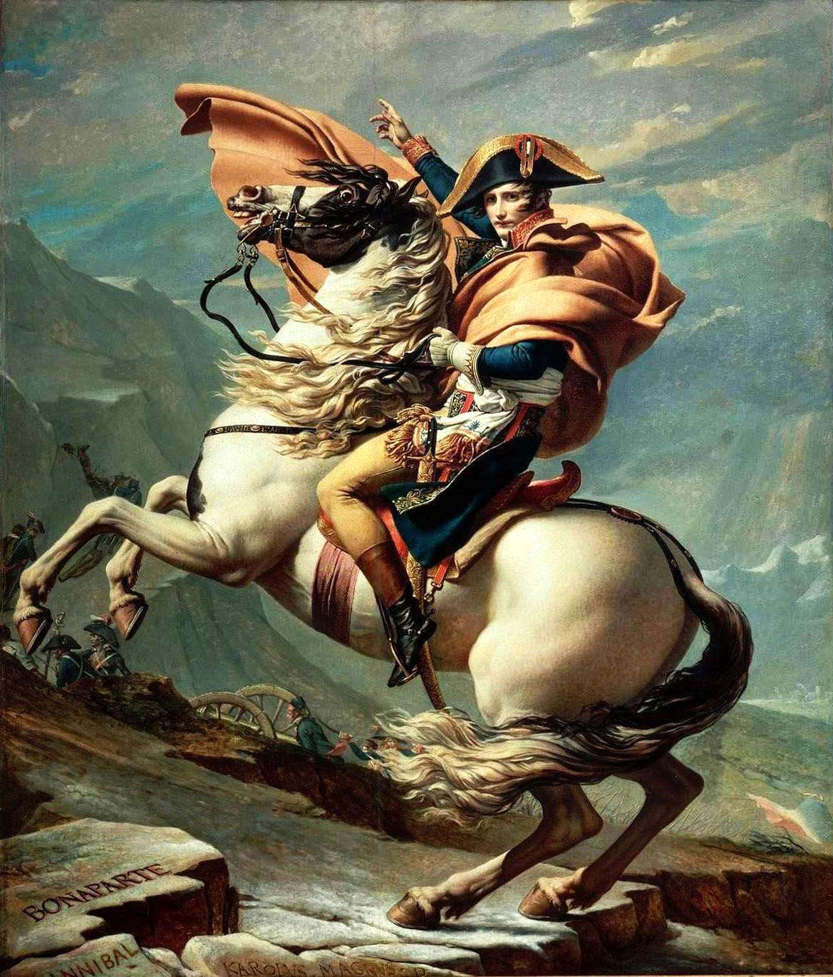 Napoleon by Jaques-Louis David (1748-1825)