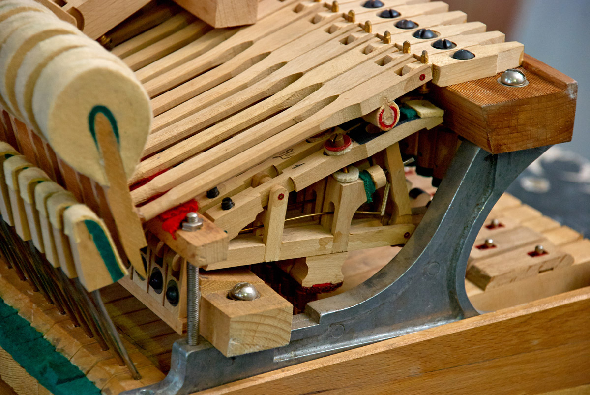 Grand Piano Keyboard Mechanism