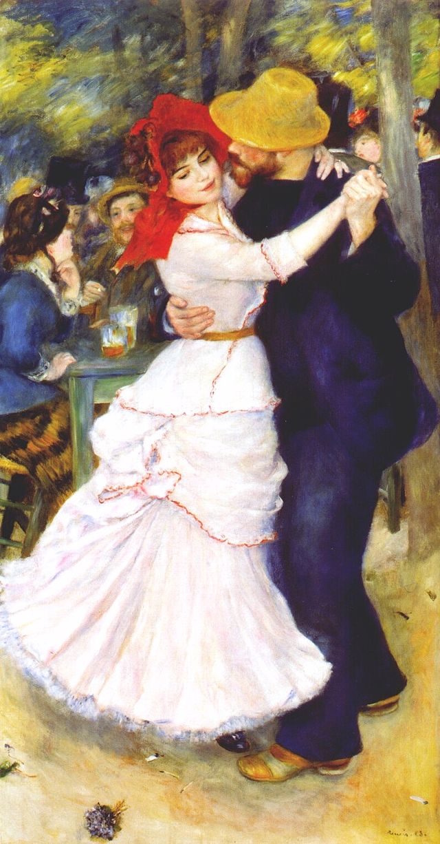 Dance at Bougival (1882-1883), by Pierre-Auguste Renoir (1841-1919)