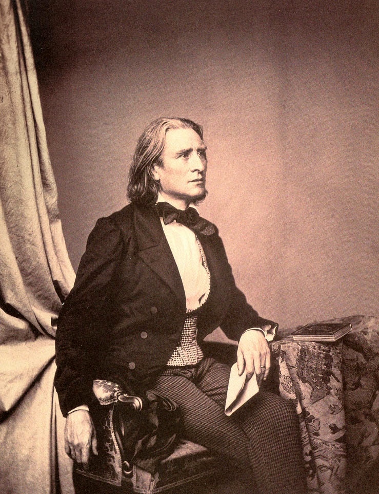 Franz Liszt c. 1860