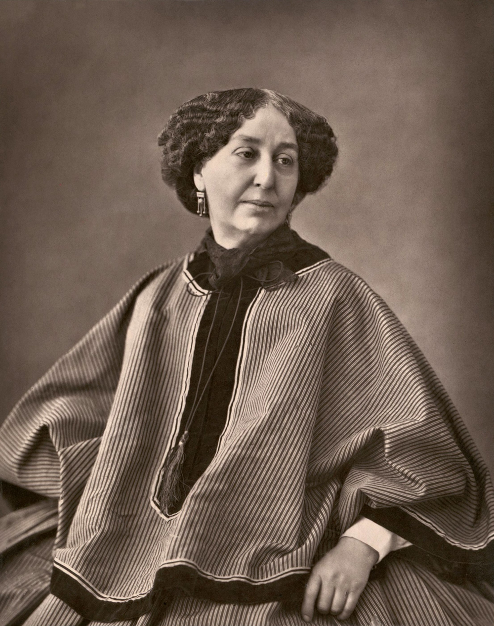 George Sand in 1864 (1804-1876)