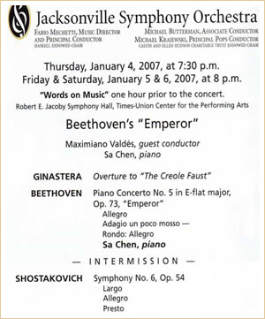 Concert Program