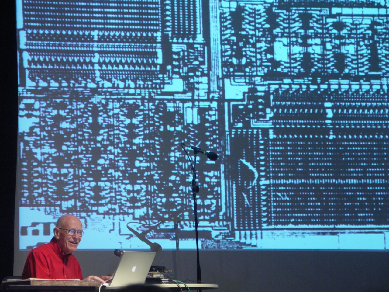 Max Matthews on his 80th birthday