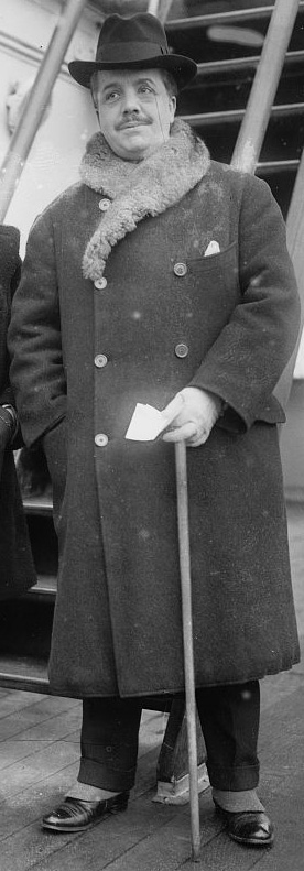 Sergei Diaghilev, founder and producer of the Ballets Russes