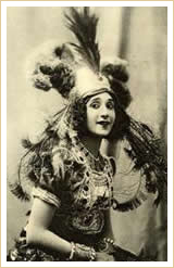 Tamara Karsavina as the Firebird